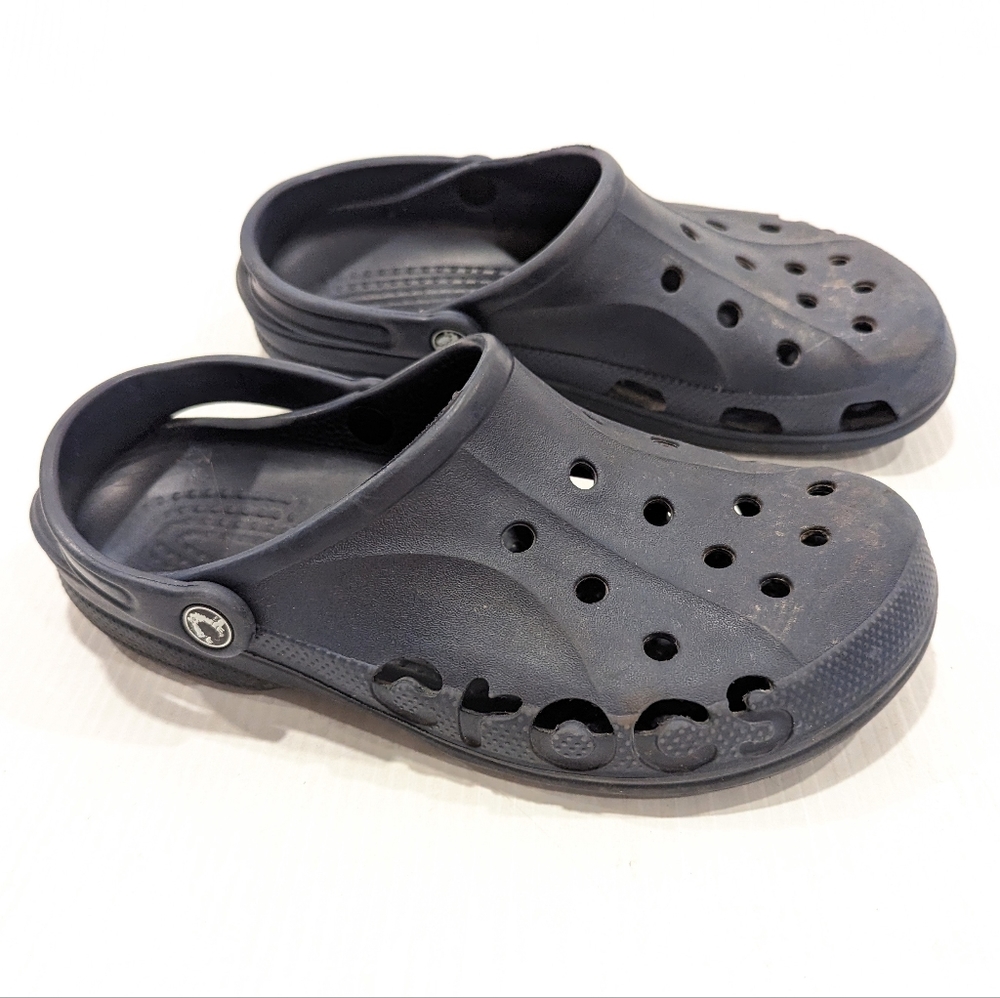 CROCS blue clogs size 10 women's